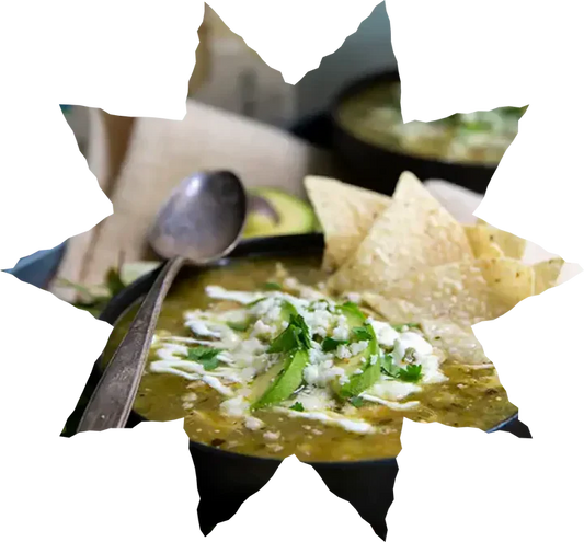 Tomatillo Tortilla Soup