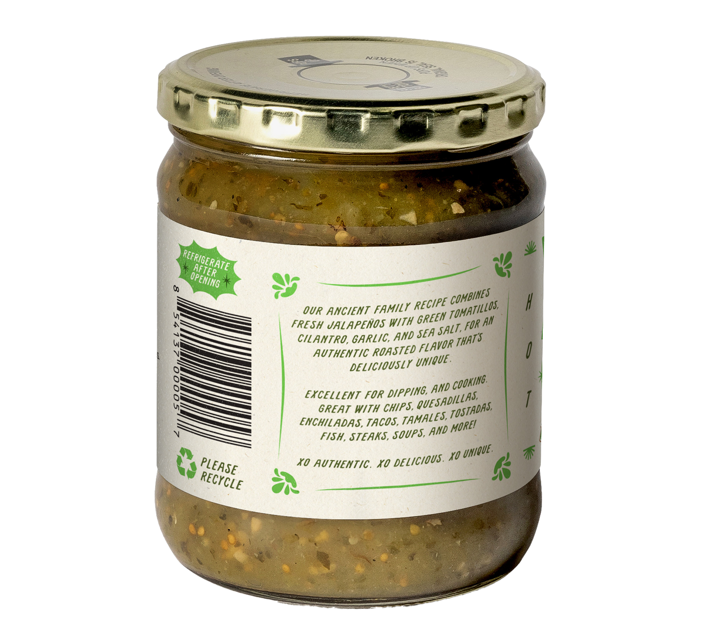 Asada Verde Hot Salsa