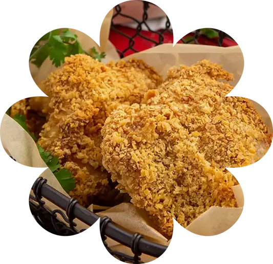 South of the Border Oven-Fried Chicken