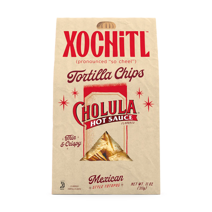 Xochitl Cholula Hot Sauce Tortilla Chips