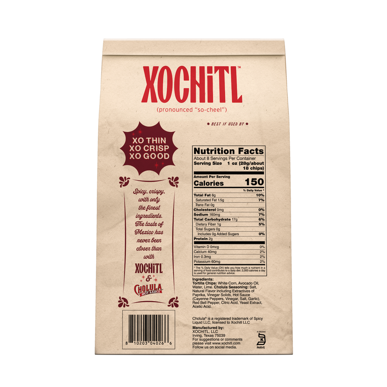 Cholula Hot Sauce Tortilla Chips