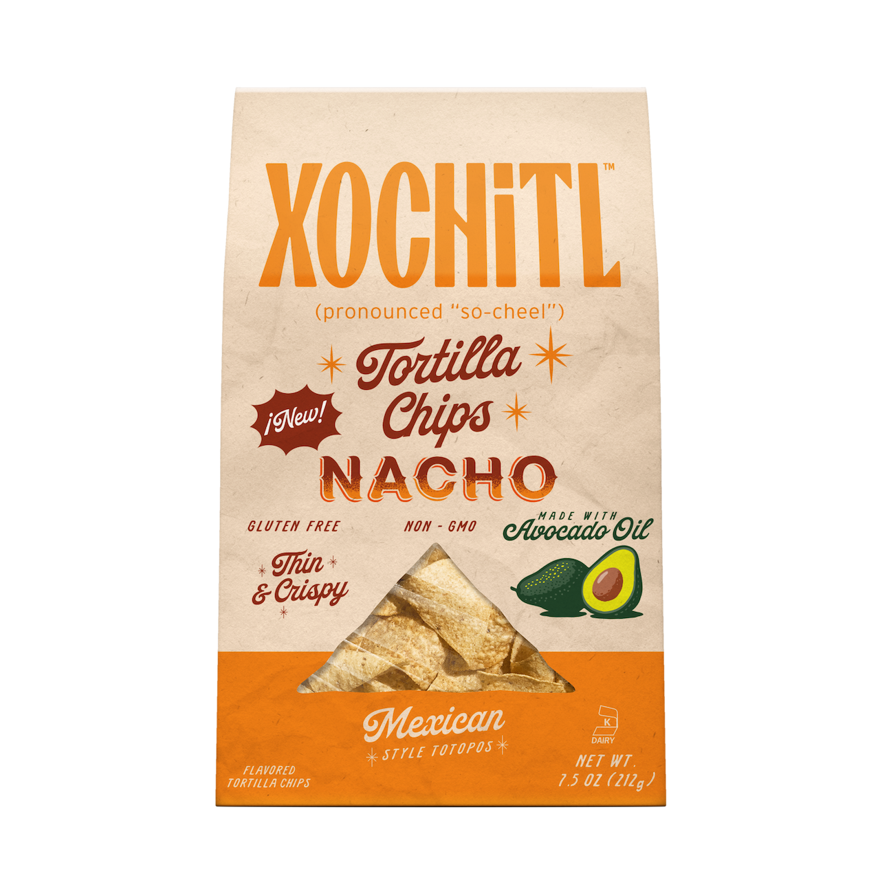 Nacho Tortilla Chips – Xochitl Chips and Salsa