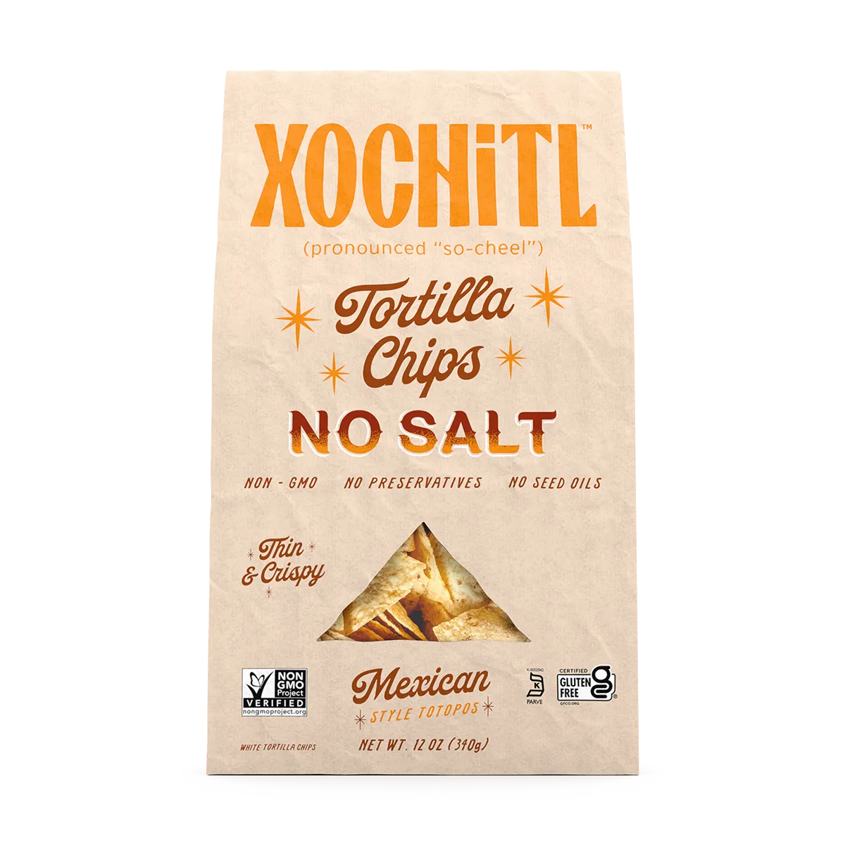 Xochitl No Salt Tortilla Chips