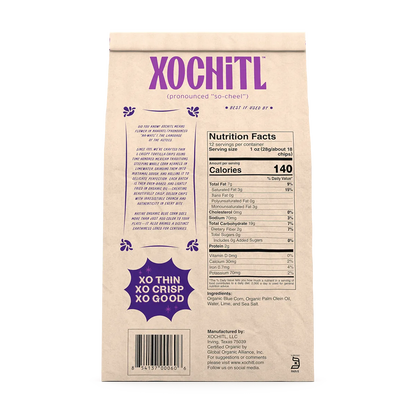 Xochitl Organic Blue Corn Tortilla Chips