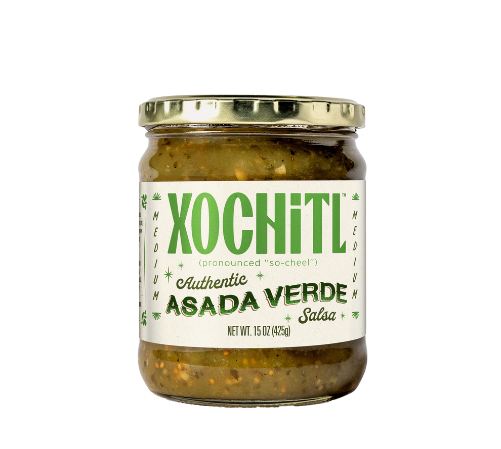 salsa様 Asada Verde Medium Salsa – Xochitl Chips and Salsa