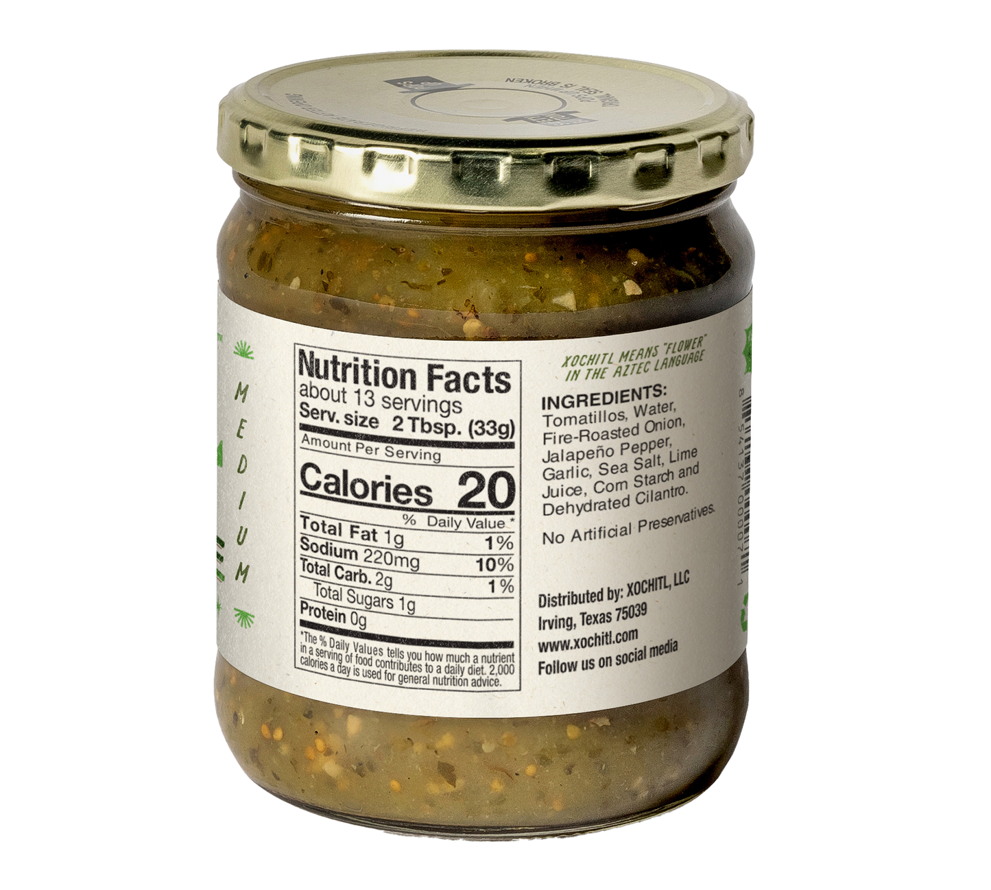 Asada Verde Medium Salsa