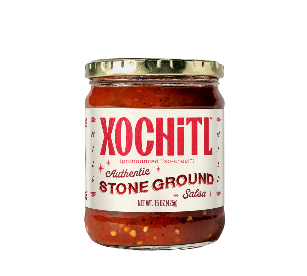Stone Ground Mild Salsa – Xochitl Chips and Salsa