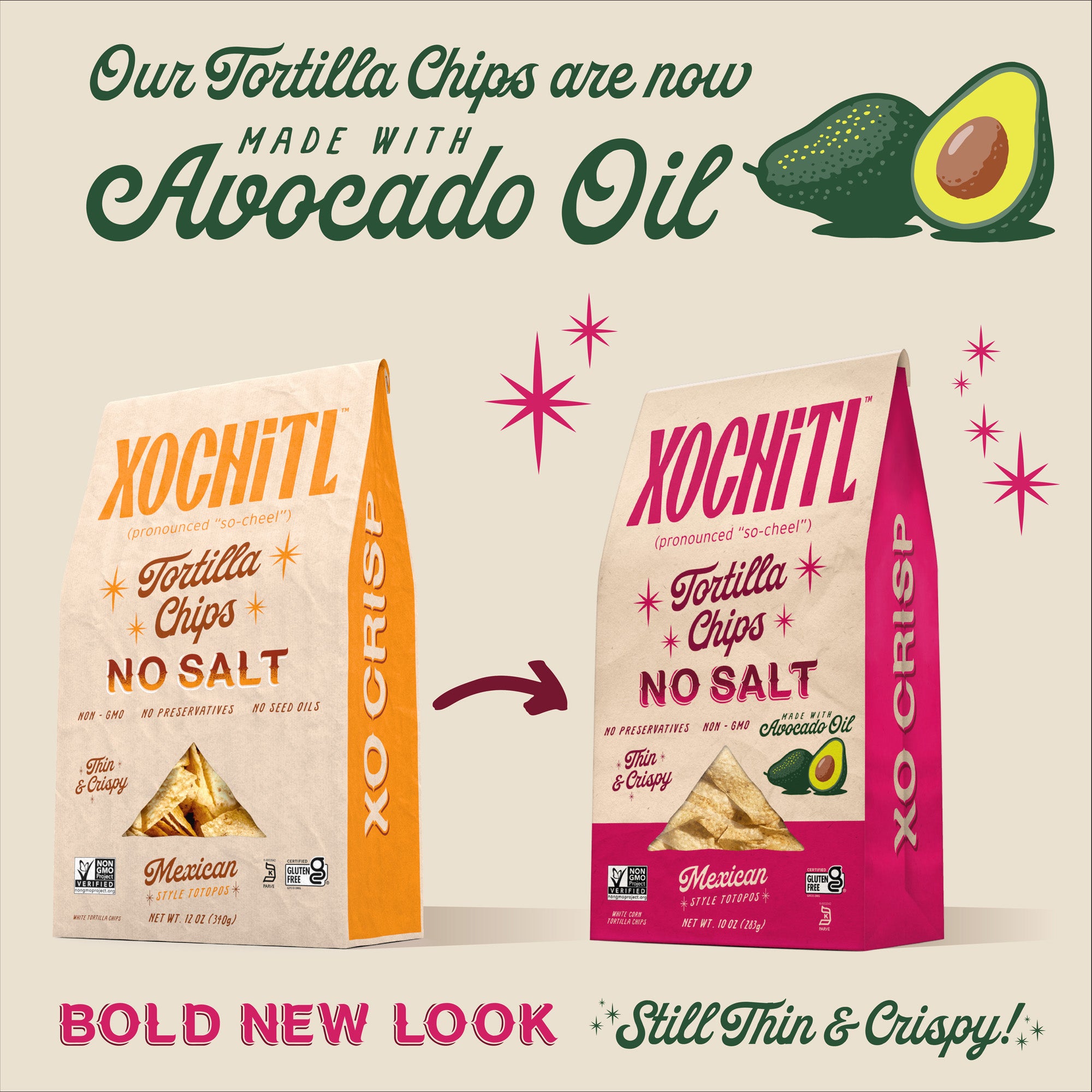 No-Salt Tortilla Chips – Xochitl Chips and Salsa