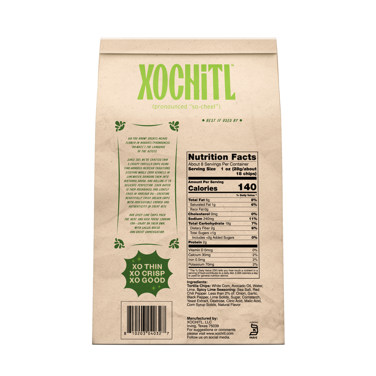 Spicy Lime Tortilla Chips