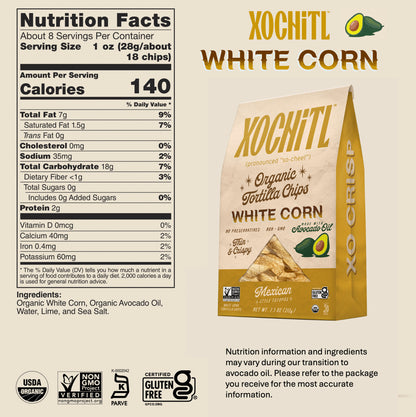 Organic White Tortilla Chips