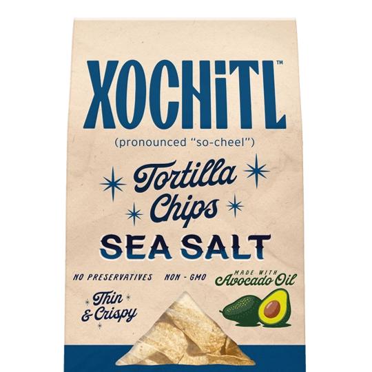 Xochitl Sea Salt Tortilla Chips with Avocado Oil
