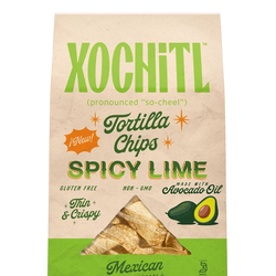 Xochitl Spicy Lime Tortilla Chips made with Avocado Oil