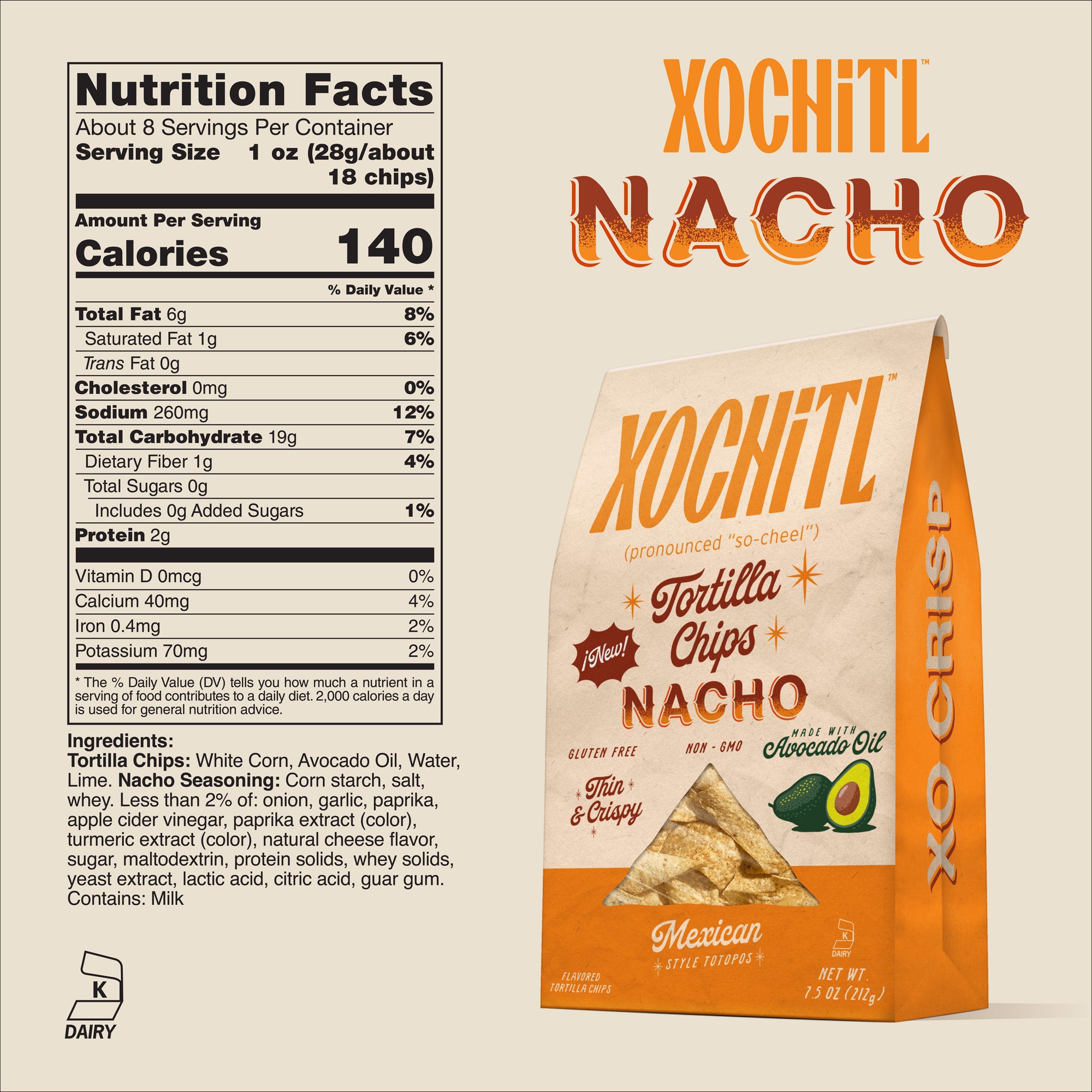 Nacho Tortilla Chips – Xochitl Chips and Salsa