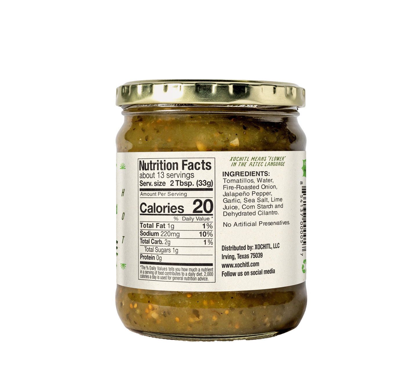 Asada Verde Hot Salsa