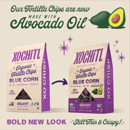 Organic Blue Tortilla Chips