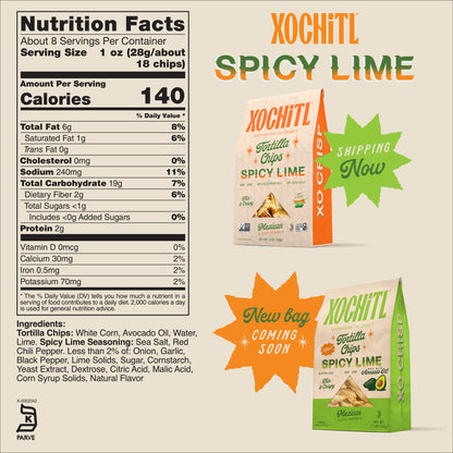 Spicy Lime Tortilla Chips