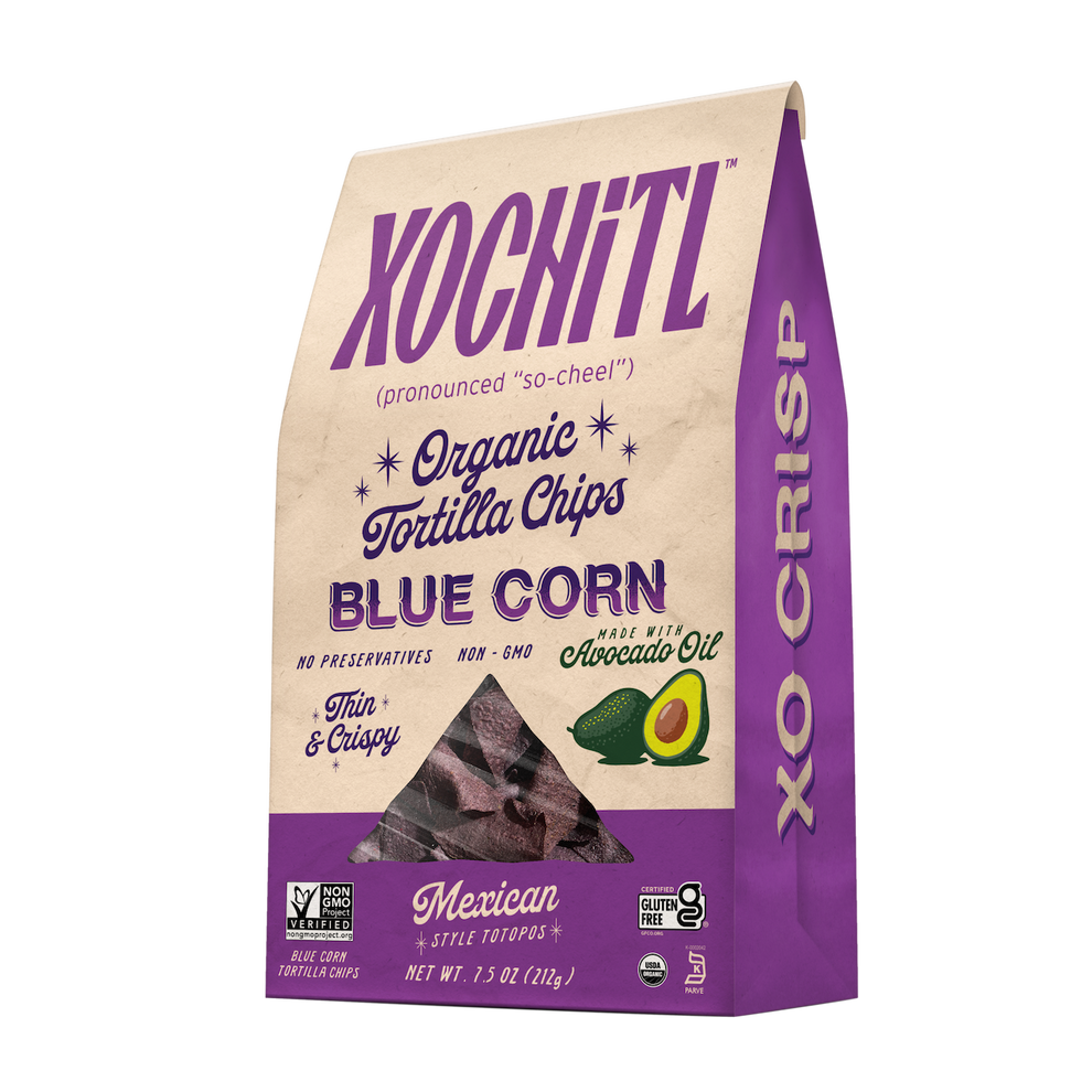 Organic Blue Tortilla Chips – Xochitl Chips and Salsa