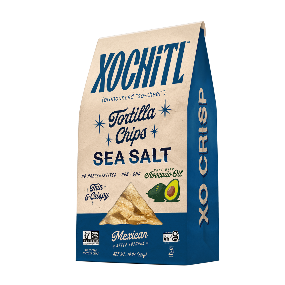 サルート 90G スリップ LL Sea Salt Tortilla Chips – Xochitl Chips and Salsa